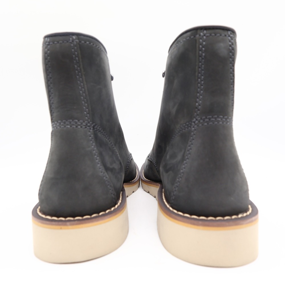 Carhartt Moc Toe Wedge Boot Womens 7.5 Black Leather Work Boots FW6027-W NWT - Picture 11 of 16